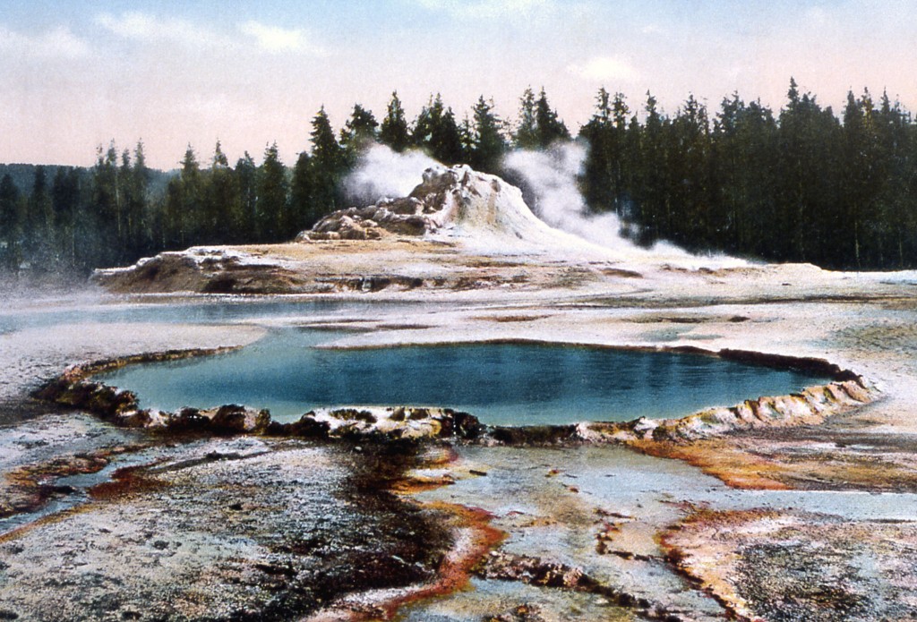 Yellowstone geyser