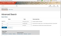 Dictionary of Literary Biography Complete Online screenshot