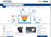 ICPSR: Political & Social Science Research screenshot