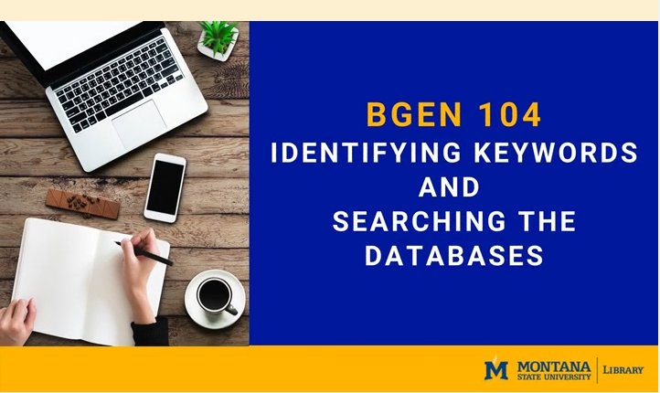 Business Resources: Keywords and Databases