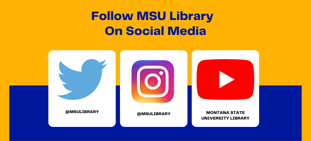 Follow MSU Library on Social Media