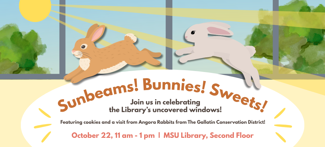 Image about animal event celebrating library's uncovered windows