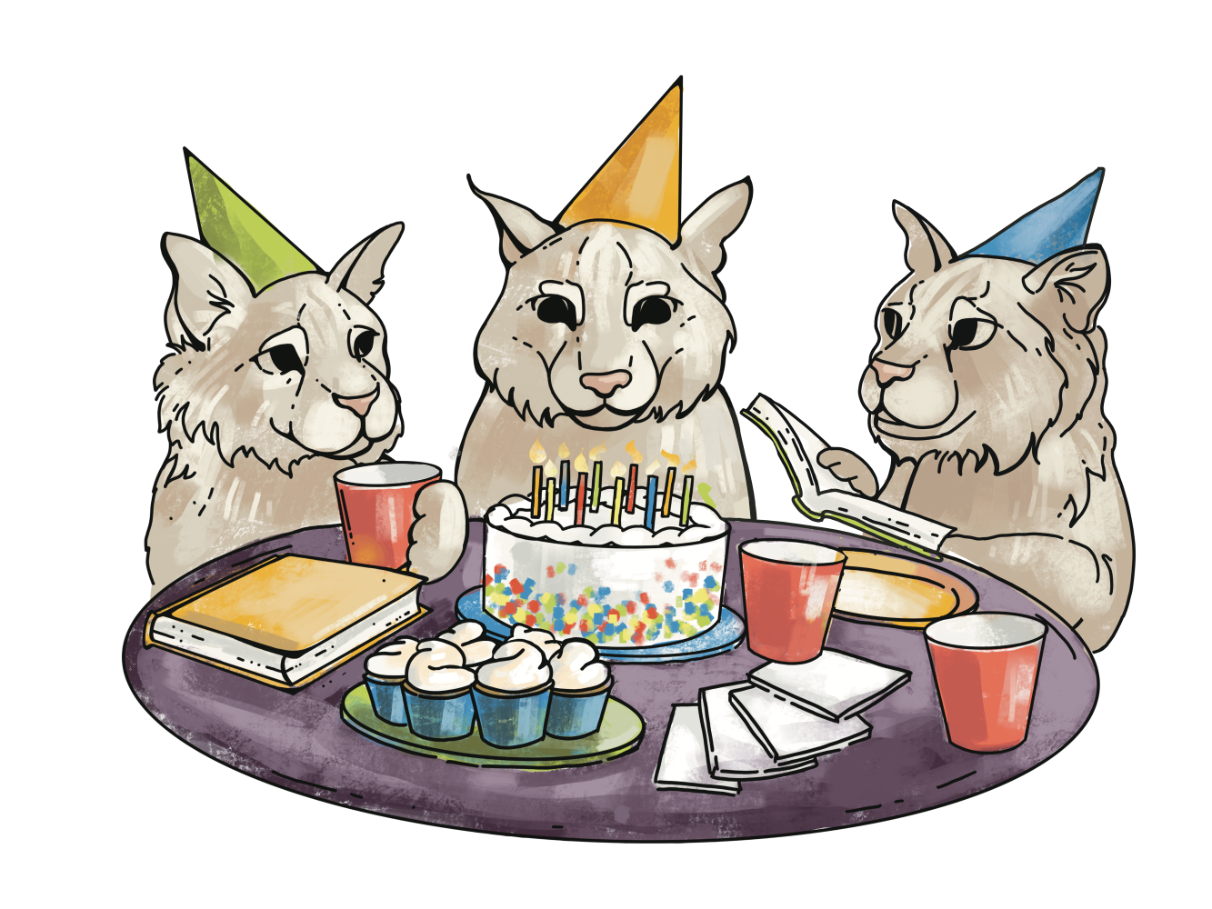Bobcat Browse Celebration illustration