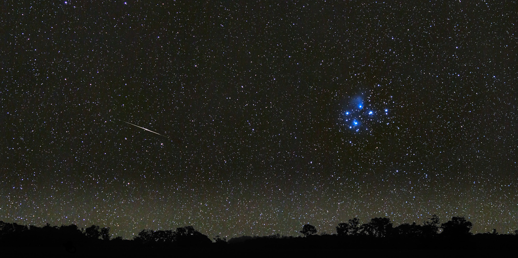 The seven sisters star cluster