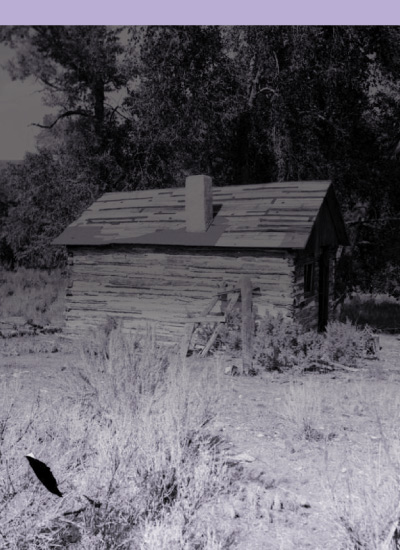 Photo of an old cabin