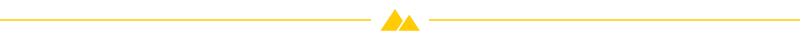 Mountain graphic with two lines on the sides to indicate a border separating content