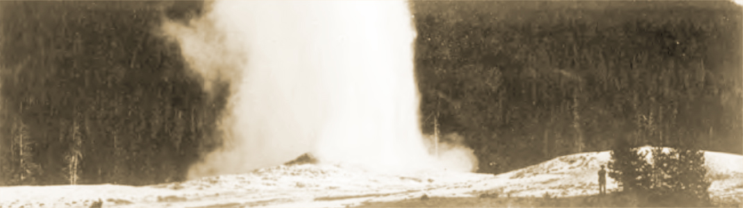 Photo of Old Faithful 