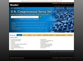 screenshot for U.S. Congressional Serial Set property=