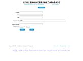 Civil Engineering Database (ASCE) screenshot